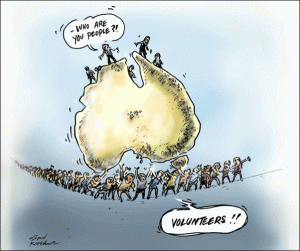 Cartoon by Simon Kneebone from Pro Bono Australia